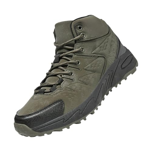 Botas de invierno para hombre, botas de trekking,