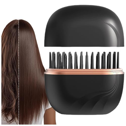 Cepillo Alisador PortáTil,Miniplancha De Pelo