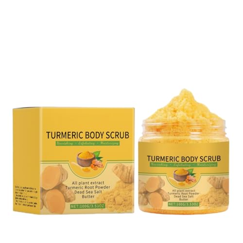 Exfoliante Corporal de Cúrcuma, Exfoliante Facial