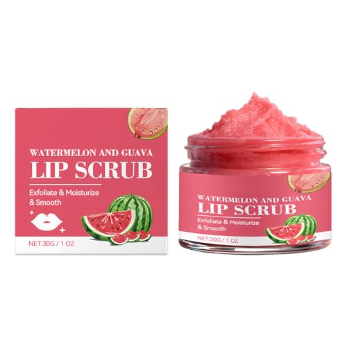 Exfoliante Labial De Guayaba Y Sandía: Fórmula De