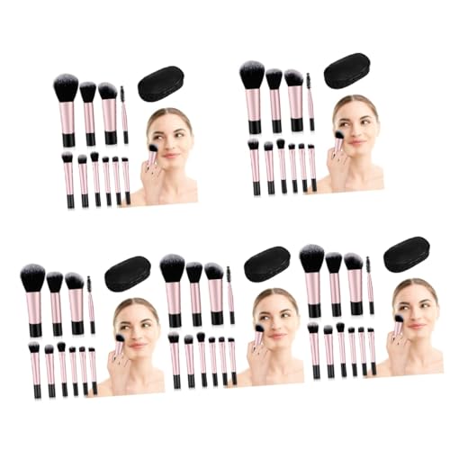 FOMIYES 50 Pcs Mini Juego De Brochas De Maquillaje