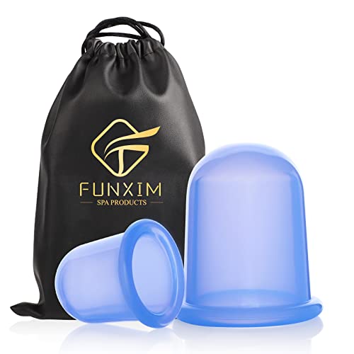 Funxim Copas Masaje Celulitis, 2 Piezas Pequeñas