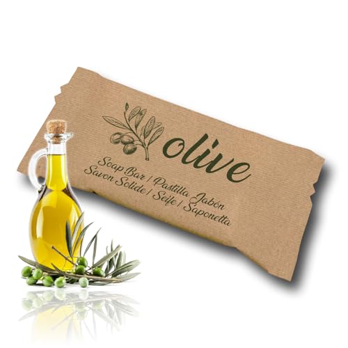 GPQ - Pastilla de Jabón OLIVE | 500 Und. x 8 Gr. |