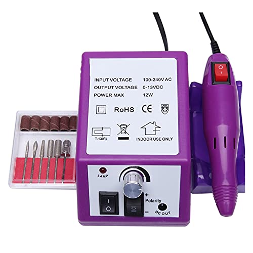 Samnuerly Lima de uñas eléctrica Juego de máquina