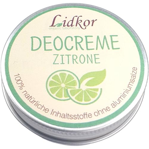 LIDKOR Desodorante Crema con Limón 50ml -