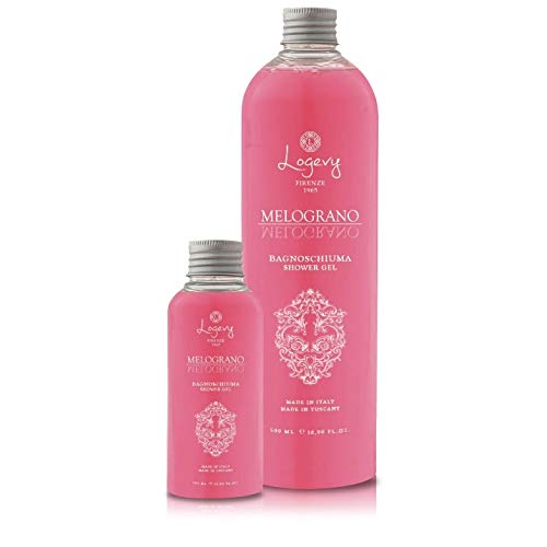 LOGEVY - Gel de ducha - 2 paquetes de 100 ml -