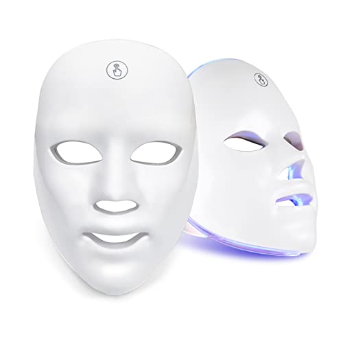 Led Mascarilla, Máscara de Terapia de Fotones,