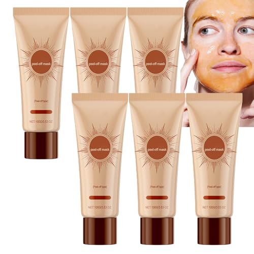 Mascarilla facial exfoliante de colágeno para