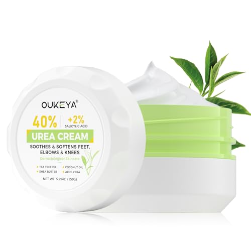 OUKEYA Crema Urea al 40% con Ácido Salicílico al