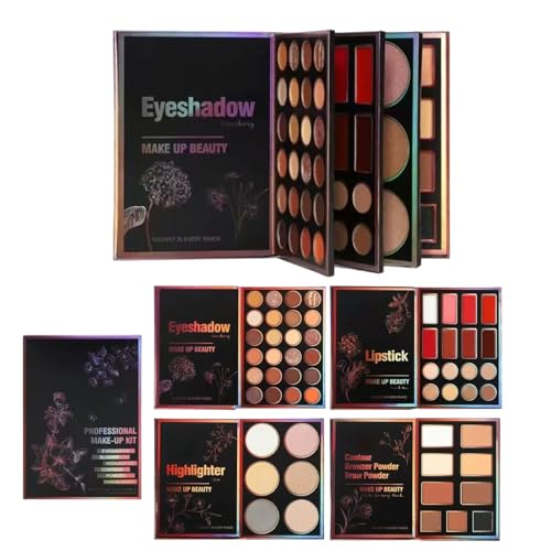 Paleta de Sombras,55 Colores De Maquillaje Para