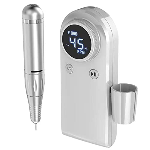RUHEN Taladro de uñas eléctrico inalámbrico,