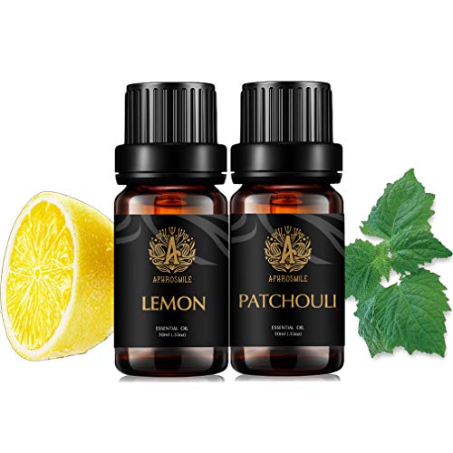 Aromaterapia limón aceite esencial set para