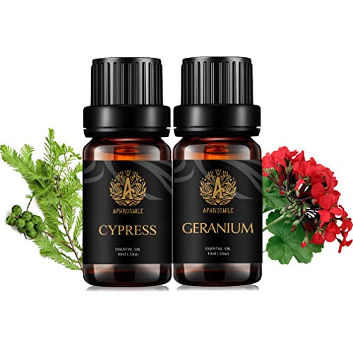 Aromaterapia Geranio Aceite Esencial set para