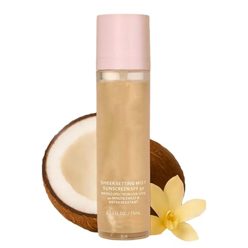 Spray Fijador Hidratante Para Maquillaje,SPF 50
