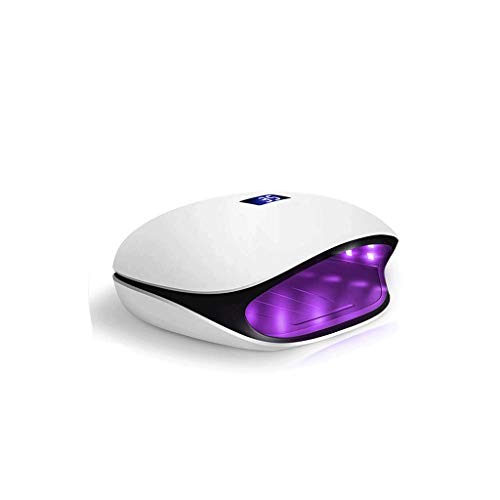 WEYFH Lámpara de uñas - Lámpara de luz LED UV de