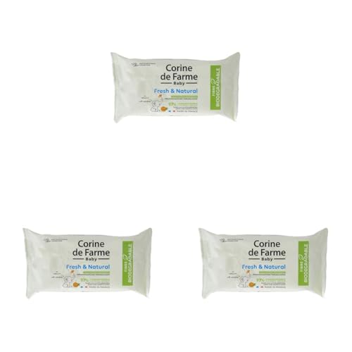 Toallitas de cambio Fresh & Natural de fibras