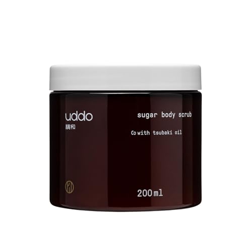 Uddo Exfoliante de azúcar, exfoliante corporal,