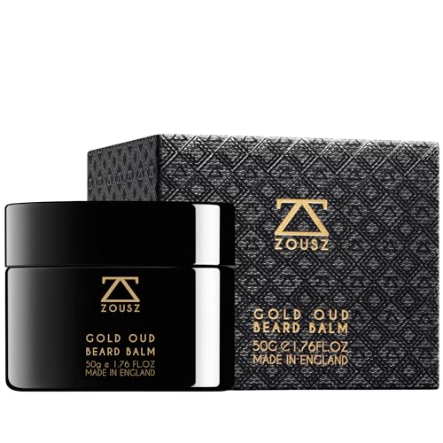 ZOUSZ Gold Oud Bálsamo para Barba Premium -