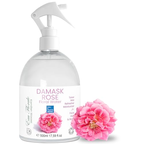 Agua de Rosas Limpiadora Facial, Tónico Facial con