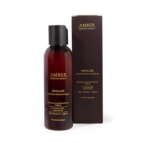 Amber Exfoliate - Limpiador facial combinado con