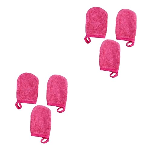Angoily 6 Piezas guantes de lavado de cuerpo