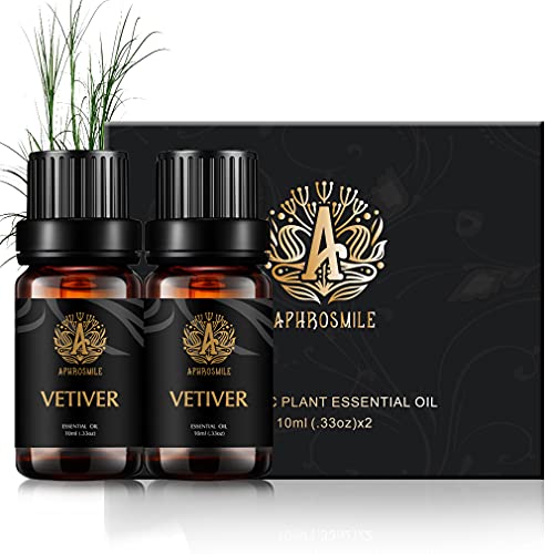 Aromaterapia aceites esenciales de vetiver Kit,