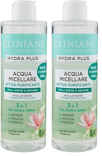 CLINIANS | Agua Micelar Desmaquillante Purificante