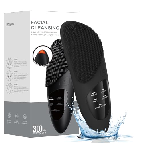 Cepillo de limpieza facial eléctrico – resistente