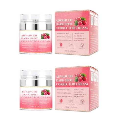 2 cremas de arbutina, crema facial de ácido