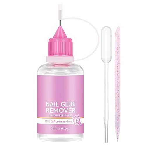 3 piezas de removedor de pegamento de uñas