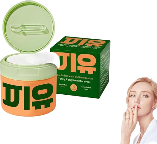100 discos exfoliantes coreanos para el cuidado