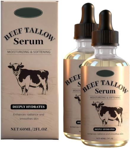 Sérum facial hidratante de sebo, hidratación y