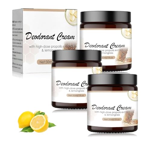 Crema desodorante de propóleo y hierba de limón