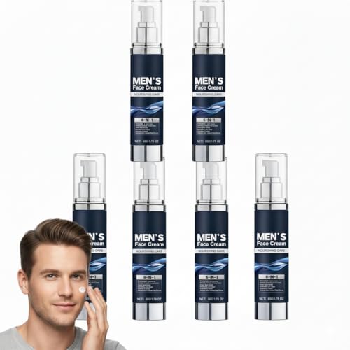 Crema facial 6 en 1 para hombres, hidratante de la