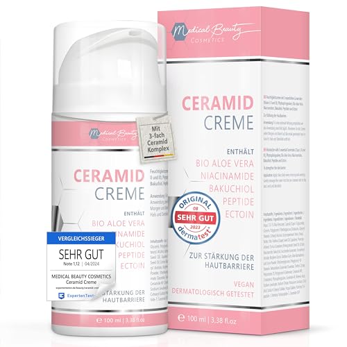 Crema hidratante 100ml con 3 ceramidas esenciales