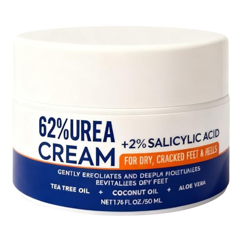 Crema para pies con urea, crema reparadora para
