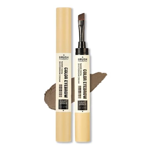 Crema de tinte para cejas de doble punta, color