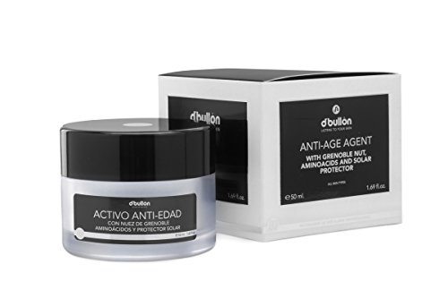 D'Bullón - Crema Facial, Anti-Edad con Nuez de