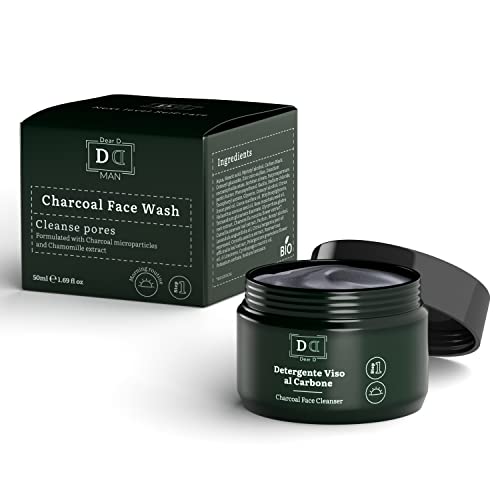 DearD Limpiador Facial para Hombre | Gel limpiador