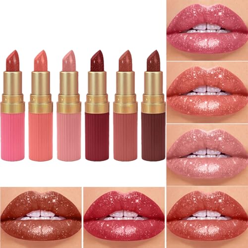 Dtaigou Juego De Barra De Labios Tamaño Viaje,6