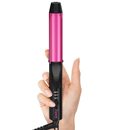 FARERY Mini Rizador Pelo Doble Voltaje, 25mm