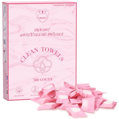 FCaeon Toalla Comprimida de Viaje Desechable 100