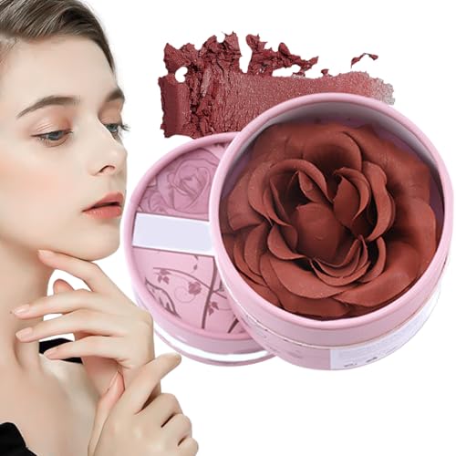 Flower Blush - Rubor 3D Con Pétalos De Rosa -