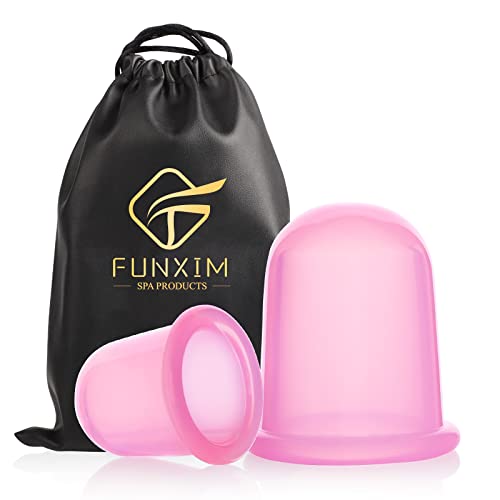 Funxim Copas Masaje Celulitis, 2 Piezas Pequeñas