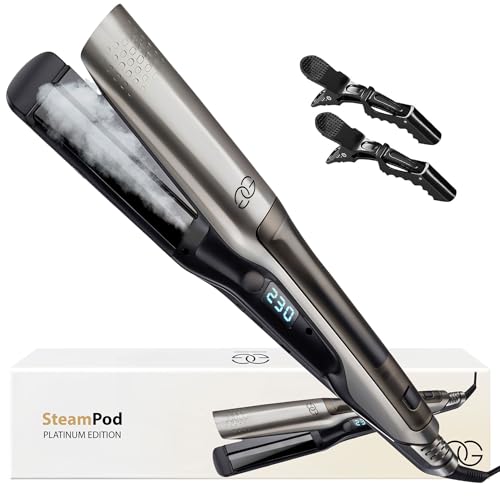 Golden Goods Plancha de Pelo, Titanio con Iones