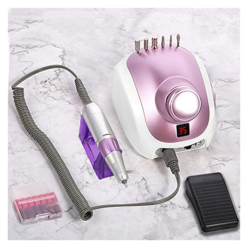 HRYHWASE Taladro de uñas de 32W, máquina de