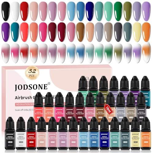 JODSONE 32 colores de esmalte de uñas en gel