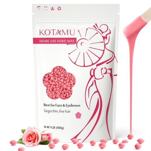 KOTAMU Cera Depilatoria Caliente, ideal para piel
