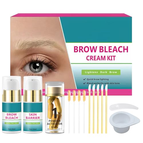 Kit Para Blanquear Cejas, Crema Blanqueadora Paraa