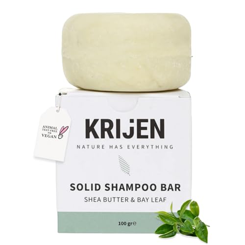 Krijen Champú vegano sólido con manteca de karité